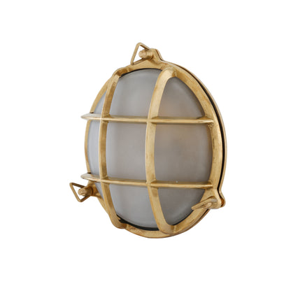 Lampe murale ronde pour cloison marine Evander