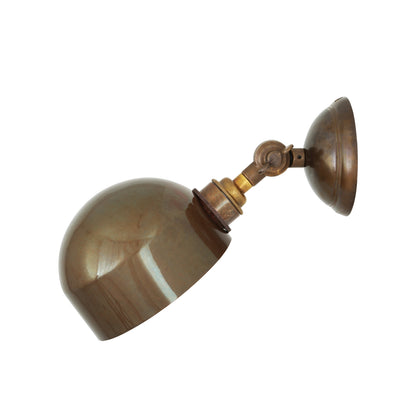 Lampe de tableau vintage réglable en laiton de San Jose