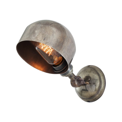 Lampe de tableau vintage réglable en laiton de San Jose