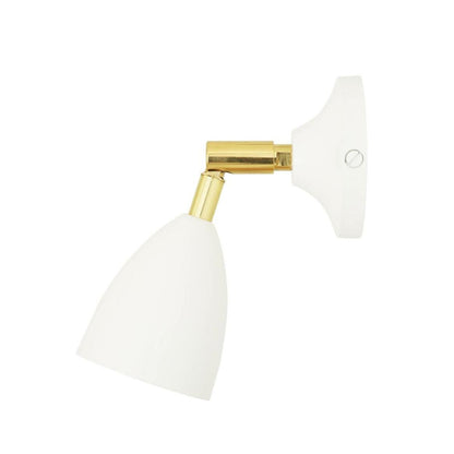 Lainio Petit projecteur mural vintage en laiton