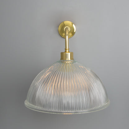 Nova Vintage Prismatic Glass Wall Light