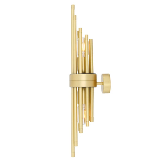 Victoria Mini Brass Sleeve Wall Light