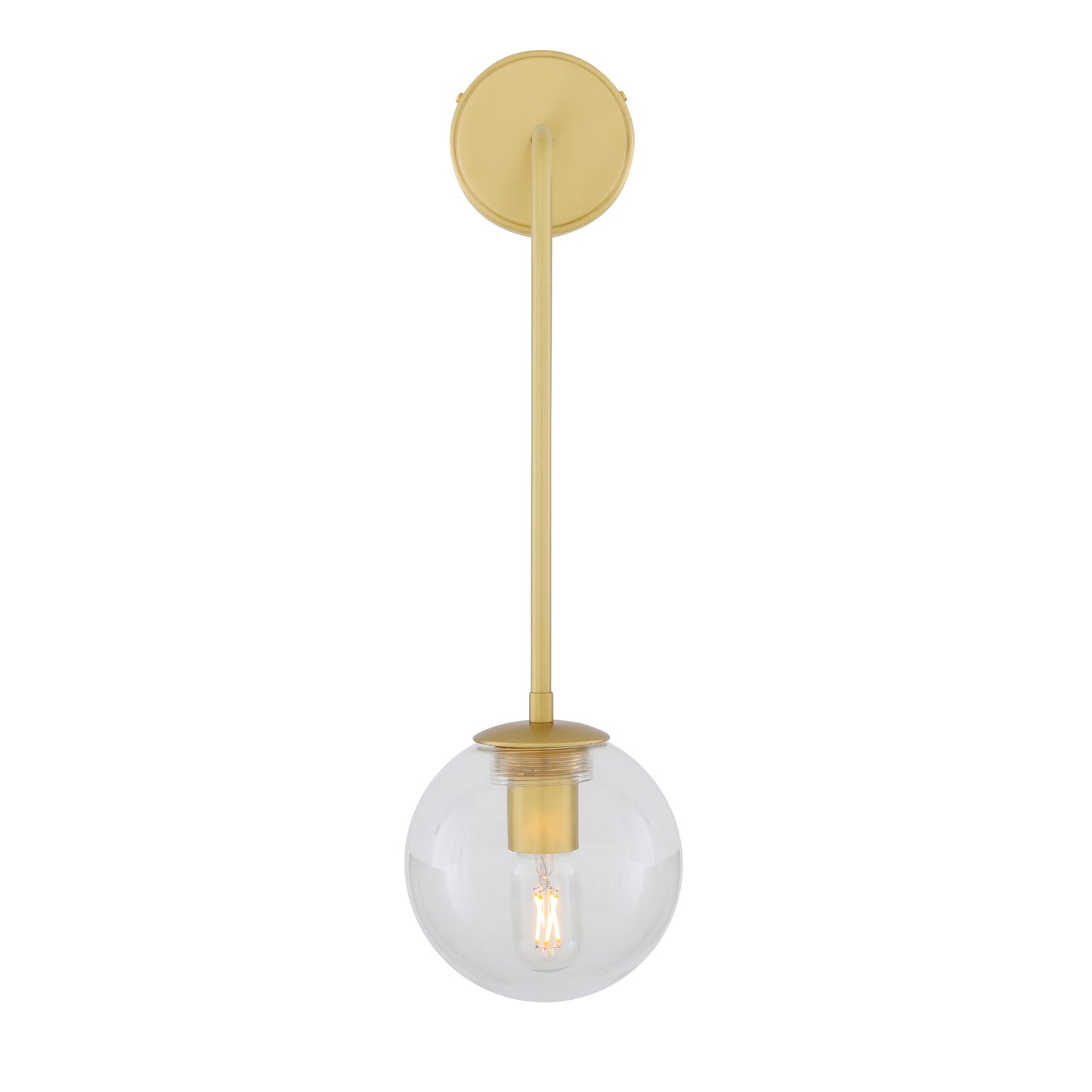 Applique murale globe en verre Westport