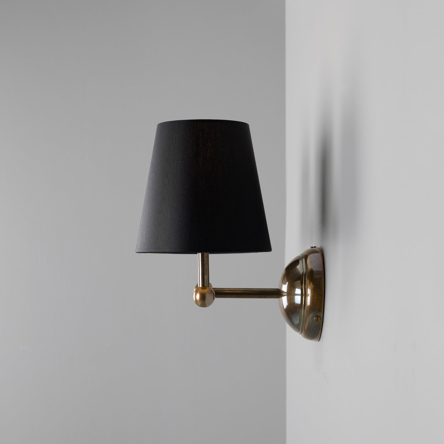 Busan Double Wall Light with Fabric Shades