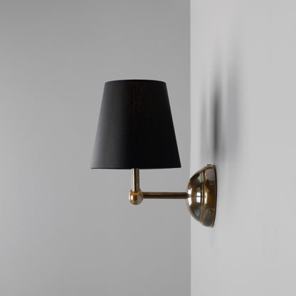 Busan Double Wall Light with Fabric Shades
