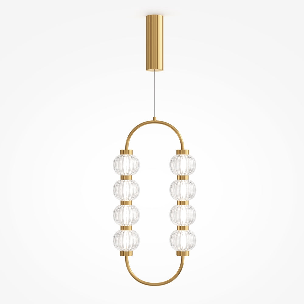 Amulet Glass Beaded Pendant
