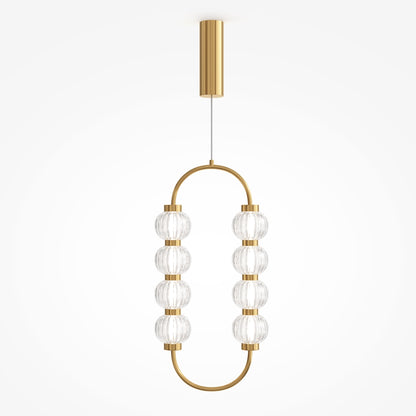 Amulet Glass Beaded Pendant
