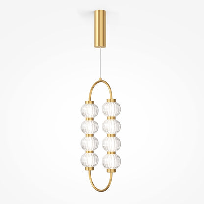 Amulet Glass Beaded Pendant