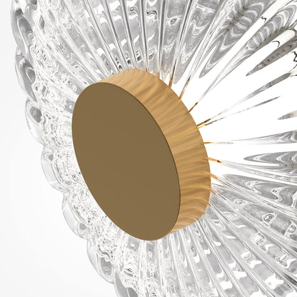 Amulet Glass Round Wall Light