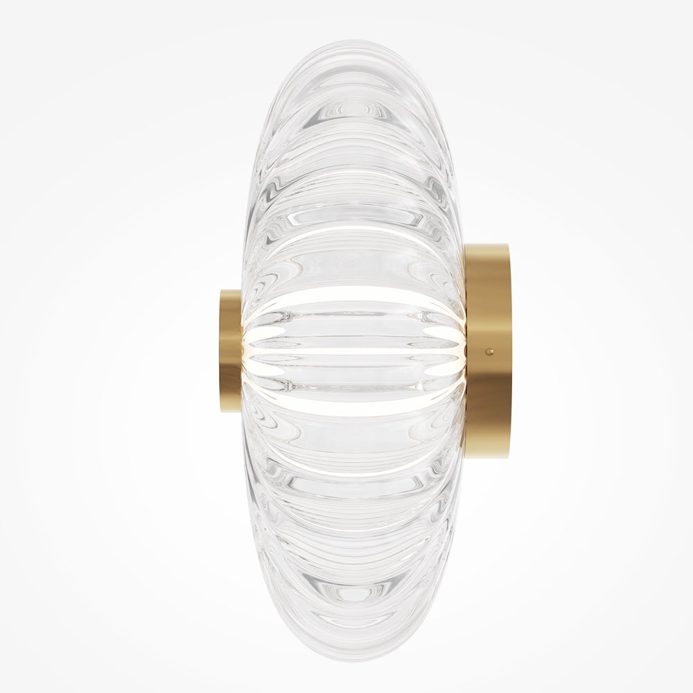 Amulet Glass Round Wall Light