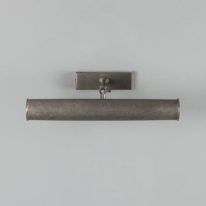 Cambridge Adjustable Reeded Brass Picture Light IP20