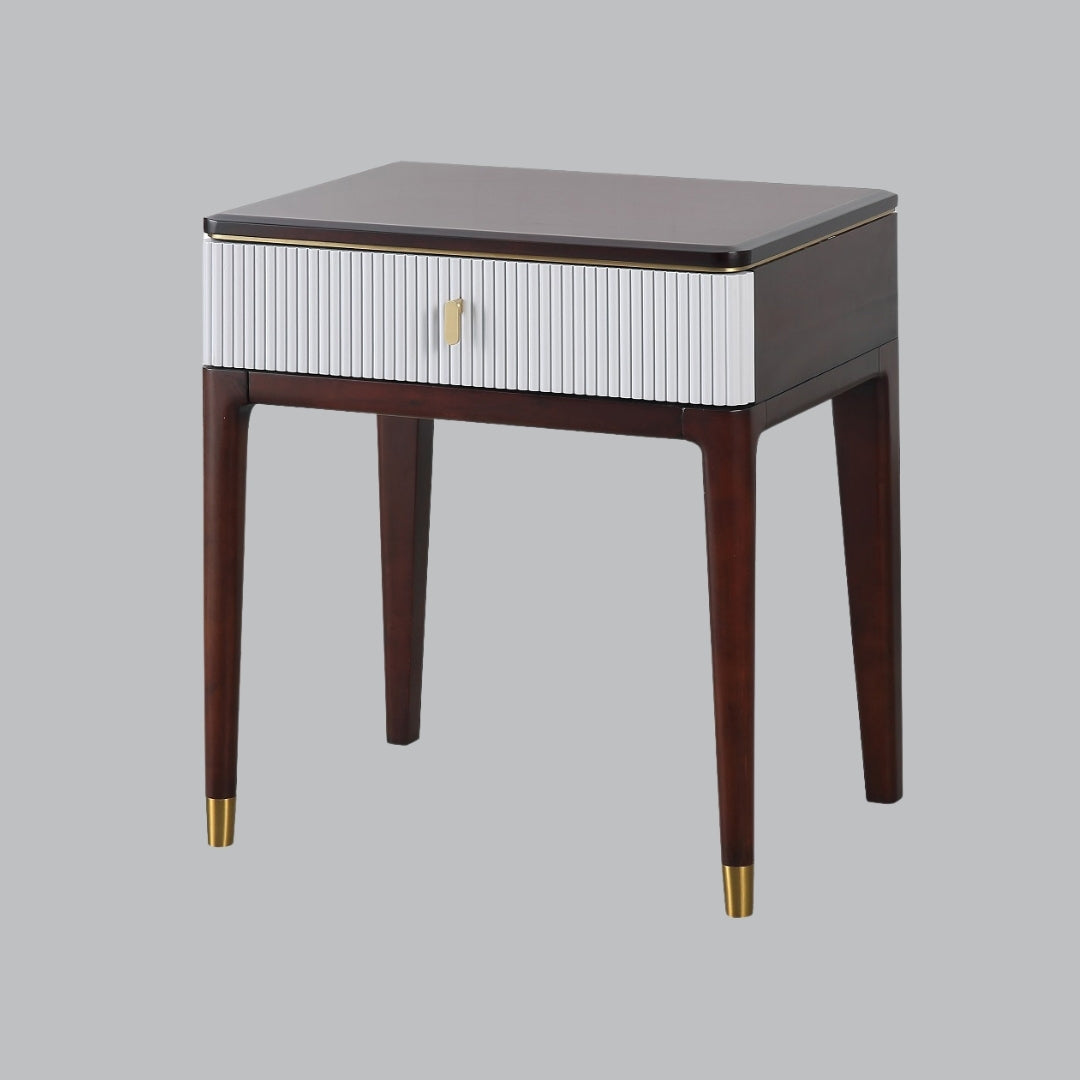 Table d'appoint en bois Noah