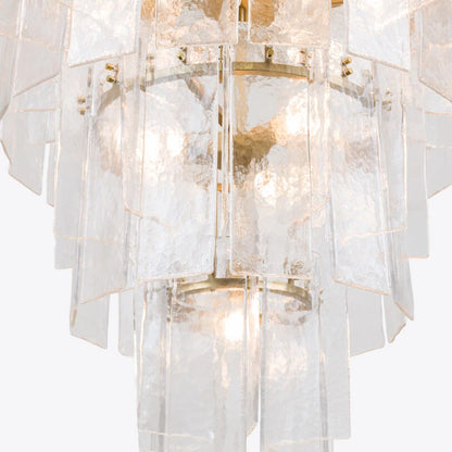 Berlin Glass Spiral Chandelier