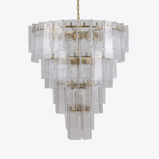 Lustre en spirale en verre de Berlin
