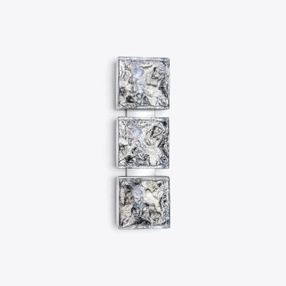 Lorenzo Triple Square Glass Wall Light