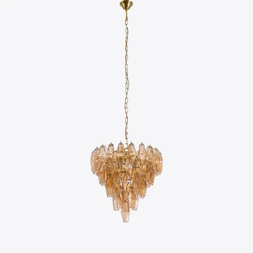 Lustre en verre à plusieurs niveaux Asti
