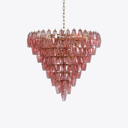 Lustre en verre à plusieurs niveaux Asti