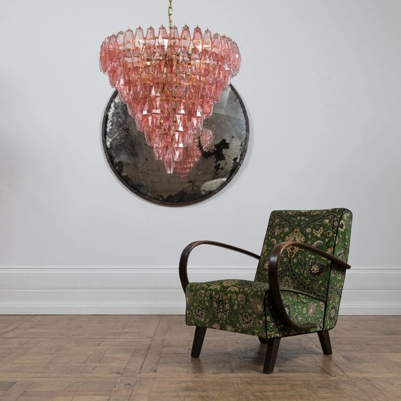 Lustre en verre à plusieurs niveaux Asti