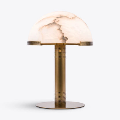 Bronx Alabaster Mushroom Table Lamp