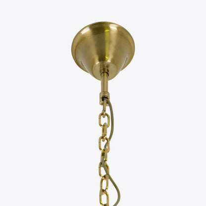 Lustre Manhattan en verre transparent