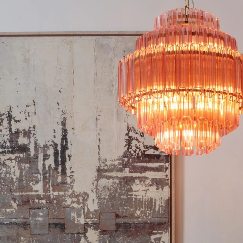 Palermo Glass Chandelier