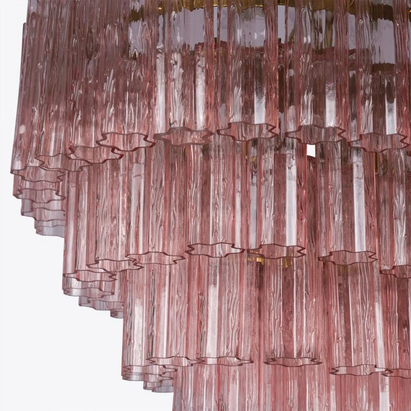 Treviso Dining Fluted Glass Chandelier