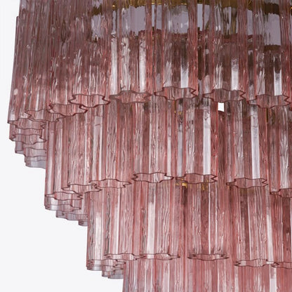 Treviso Dining Fluted Glass Chandelier