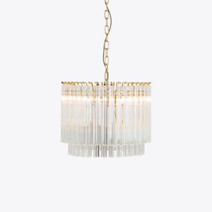 Lustre tambour en verre Amaro Piccolo