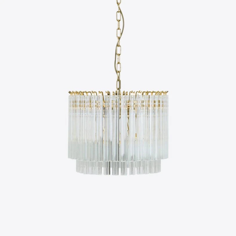 Lustre tambour en verre Amaro Piccolo