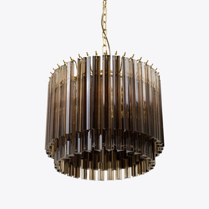 Lustre tambour en verre Amaro Piccolo