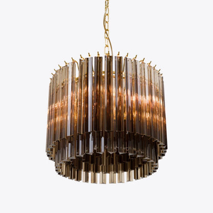 Lustre tambour en verre Amaro Piccolo