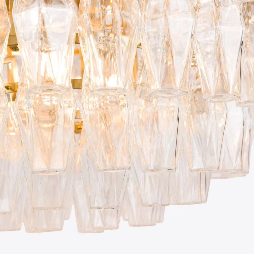 Lustre en verre Pallina