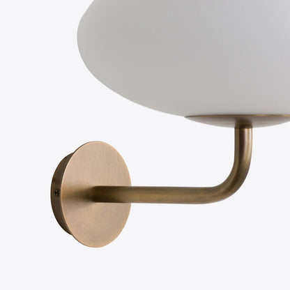 Theo Opal Glass Wall Light
