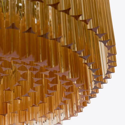 Lustre tambour en verre Amaro Piccolo