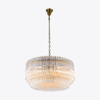 Lustre tambour en verre Amaro Piccolo