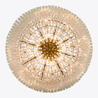 Lustre tambour en verre Amaro Piccolo