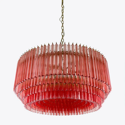 Lustre tambour en verre Amaro Piccolo