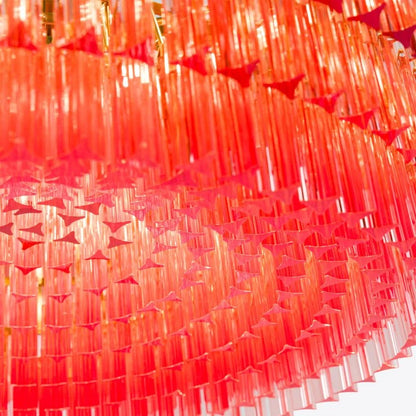 Lustre tambour en verre Amaro Piccolo