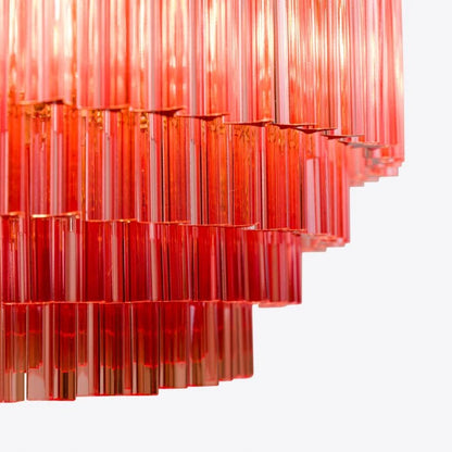 Lustre tambour en verre Amaro Piccolo