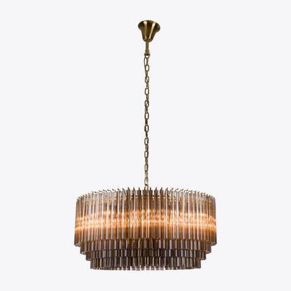 Lustre tambour en verre Amaro Piccolo