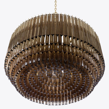 Lustre tambour en verre Amaro Piccolo