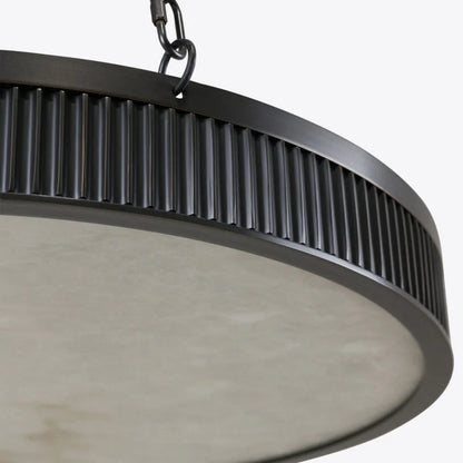 Lustre Plafonnier en Albâtre Chaplin