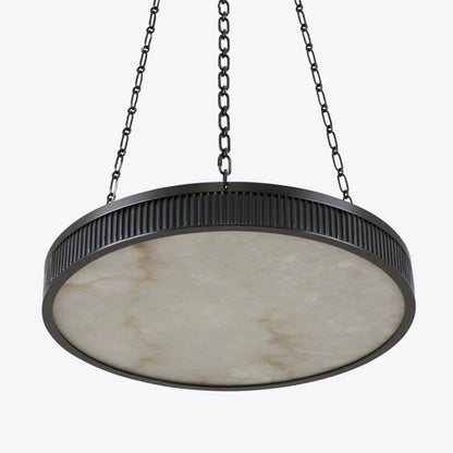 Lustre Plafonnier en Albâtre Chaplin