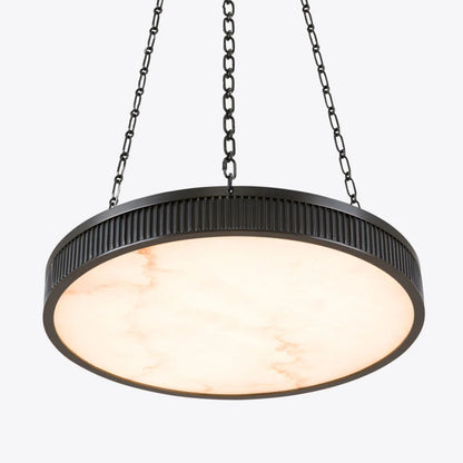 Lustre Plafonnier en Albâtre Chaplin