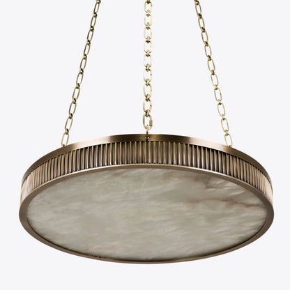 Lustre Plafonnier en Albâtre Chaplin