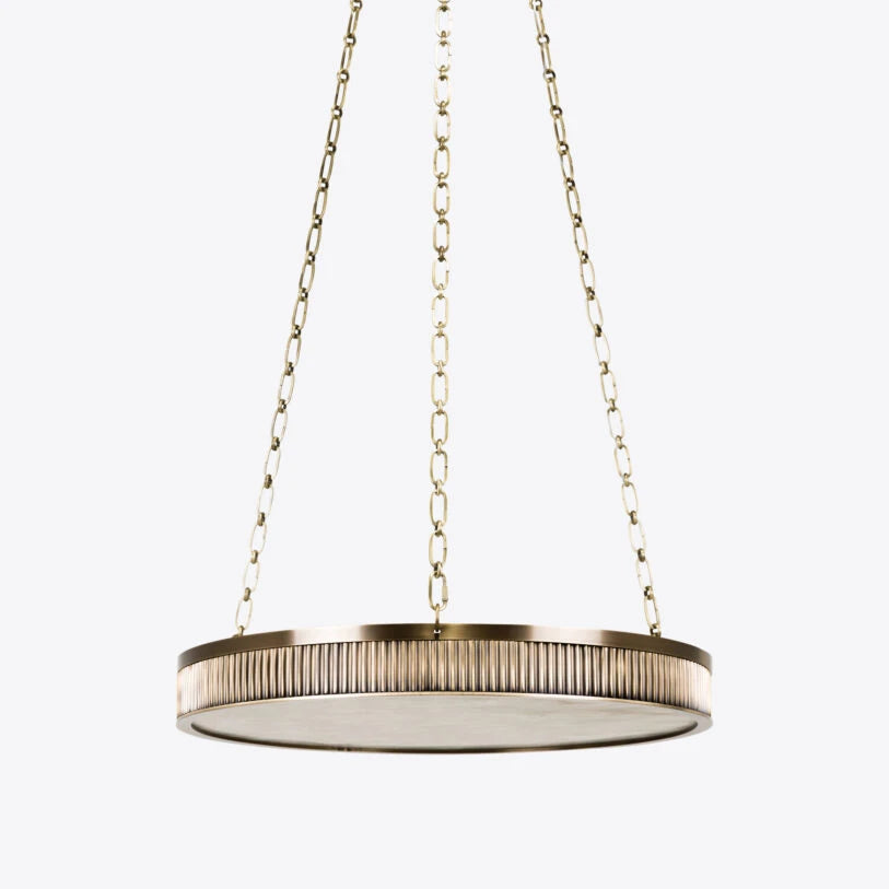 Lustre Plafonnier en Albâtre Chaplin