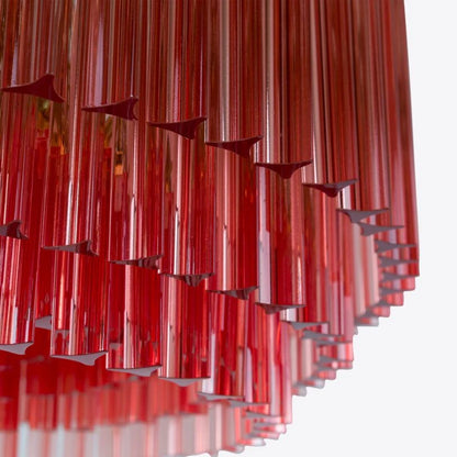 Lustre tambour en verre Amaro Piccolo