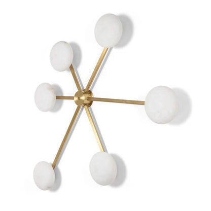 Applique/plafonnier Rossi Sputnik en albâtre