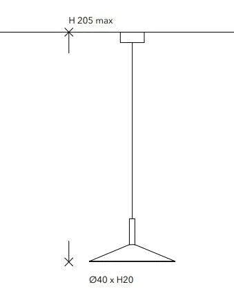 Penta Light Altura Pendant Dimensions