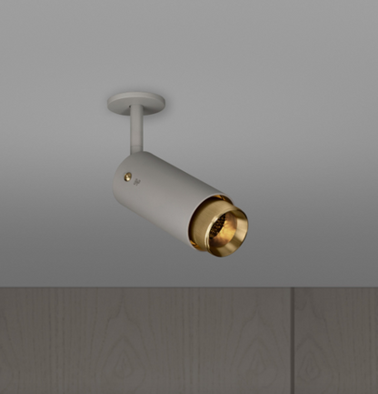 Buster + Punch Exhaust Spot Light Stone and Brass